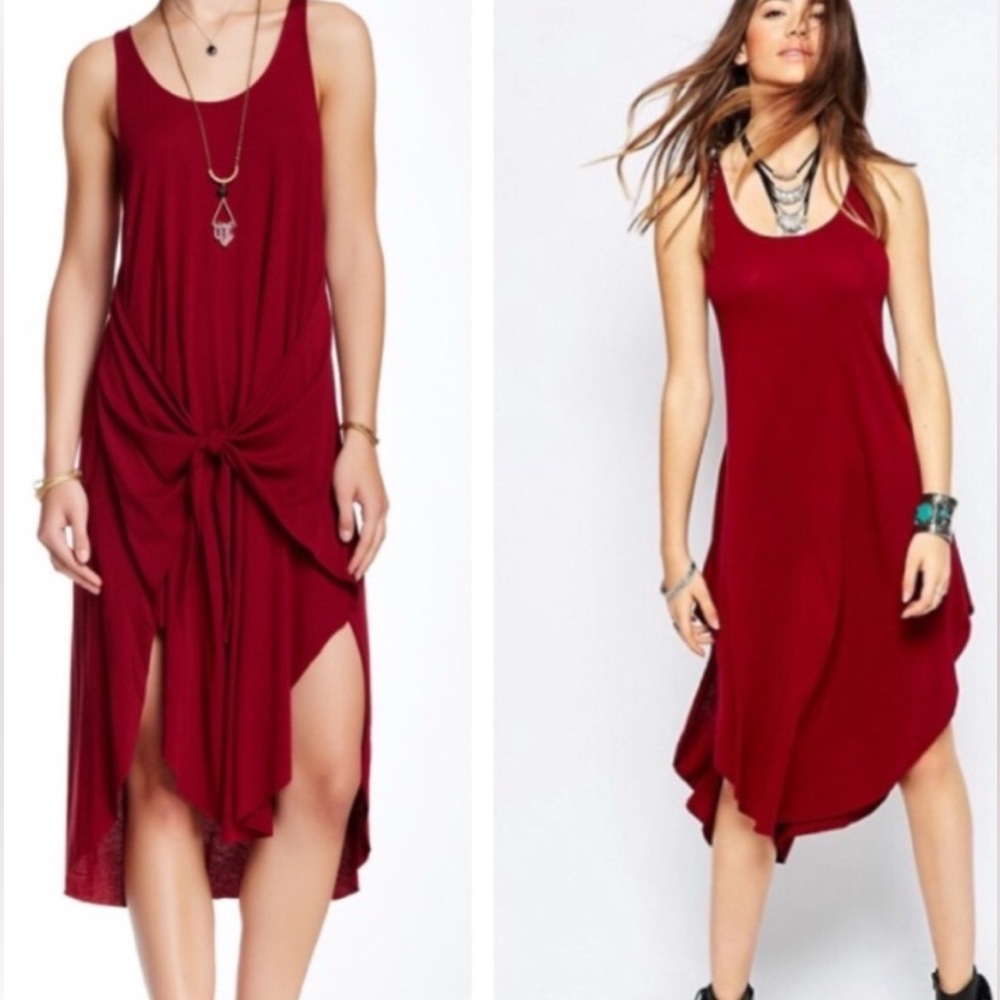 Free People/We The Free Back in Town Dress - Picture 2 of 12